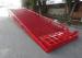 Single Safety Fence design Mobile Yard Ramp For Container or Truck