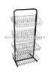 Free Standing Metal Earring Display Stands With Wire Basket Holder