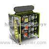 Floor Sign Holder Display Stand Metal For Industrial Safety Gears