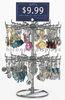 Turnable Keychain Counter Display Racks / Retail Hanging Display Racks