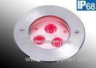 Swimming Pool Underwater LED Lights 3 W Stainless Steel Anti Corrosion