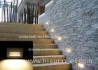 24 LED 3020 Recessed LED Wall Lights Warm White Stainless Steel