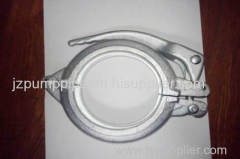 Concrete pump spare parts forged clamp two bolt coupling 5