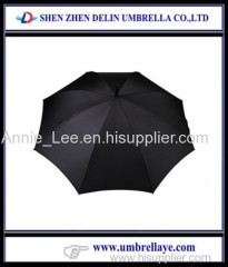 Wood handle straight umbrella waterproof mens large umbrella straight umbrella