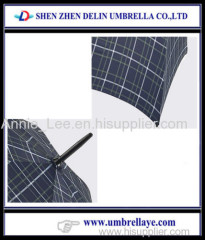 Check canopy straight umbrella British style long umbrella straight umbrella
