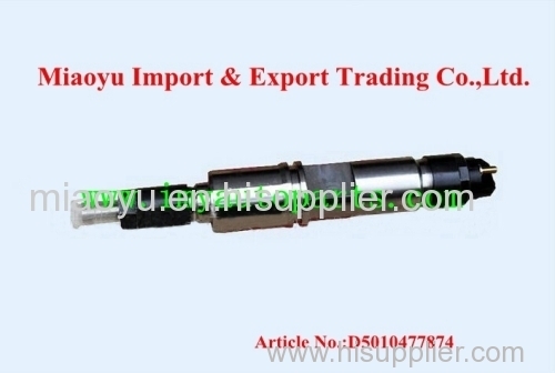 Dongfeng engine parts Injector D5010477874