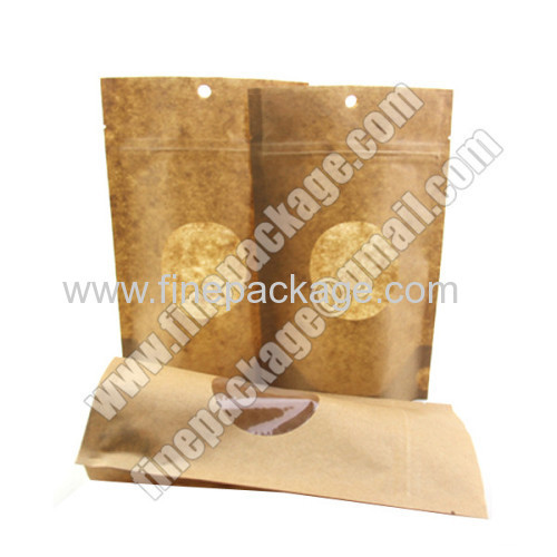 kraft paper stand up pouches