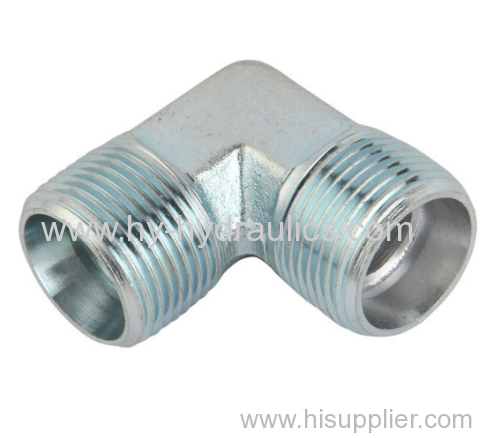90 degree elbow BSP male 60 degree seat/ BSP male O-ring