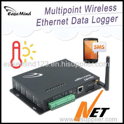Multipoint Wireless Network Data Logger