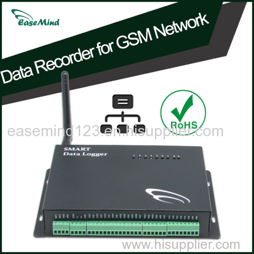 Data Recorder for GSM Network With SMS Alarm