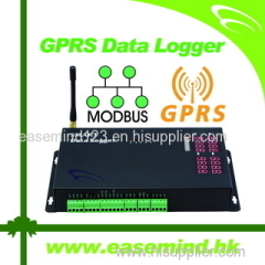 Multipoint Temperature Modbus Data Logger with analog pulse digital and Modbus channels