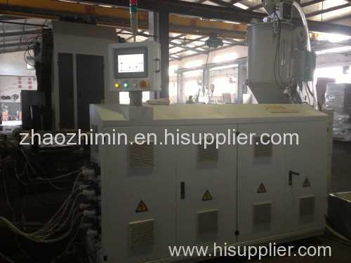 HDPE series plastic pipe extrusion line