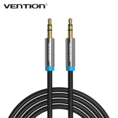 2016 matel head braided stereo cable male to male 3.5mm aux jack video audio cable