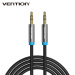 Vention Colorful round Gold Plated 3.5MM AUX Cable For Car