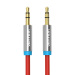 Vention Colorful round Gold Plated 3.5MM AUX Cable For Car
