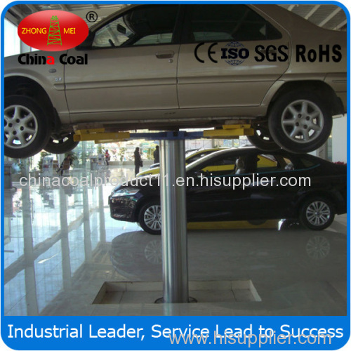 Hydraulic Single Post Underground Car Lift with Pneumatic Locks