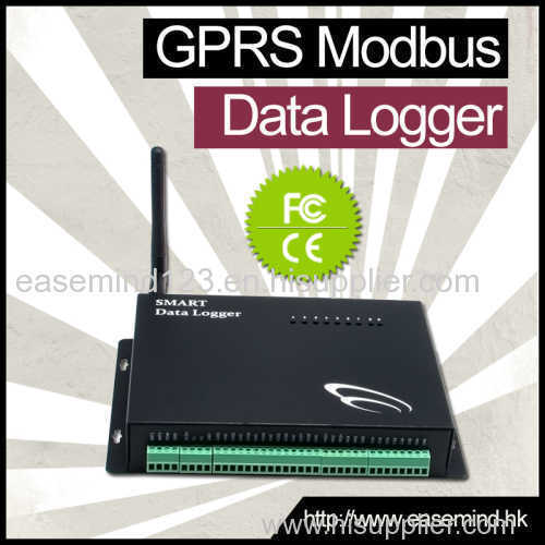 GPRS Modbus Data Logger with temperature analog pulse and digital channels