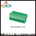 Pluggable terminal block male type 2.50/2.54mm pitch replacement of PHOENIX and STELVIO