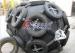 1.5m *2m Sling Type marine boat fenders Black / Grey for Shipyard