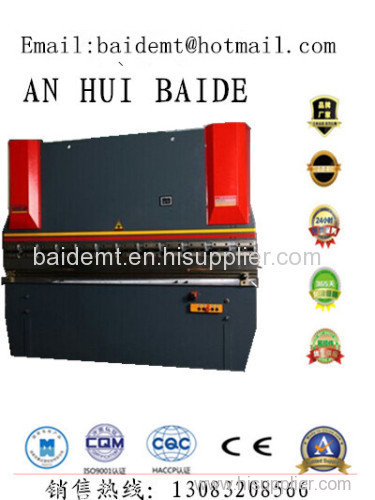 European Standard CNC Plate 160tons 4000mm Bending Machine with Da56 6+1axis Mini Hydraulic Press Brake