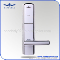 Hotel room intelligent door lock controlled by RFID security lock system