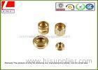 Industrial CNC Brass shaft High Precision Mechanical Components
