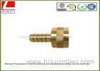 High Speed Precision CNC Machined Components Brass shaft For Electronics