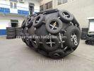 2000 * 3500mm Marine inflatable floating pneumatic boat fender with aircraft tyre net