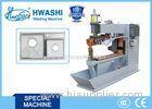 100KVA Semi-Automatic Sink Seam Welder Machine for 304 Stainless Steel 1+1mm thickness