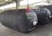 1.5m Diameter 3m Long Pneumatic marine fenders With chain tyre net