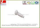 High Speed Precise CNC plastic machining Products white ABS bolt