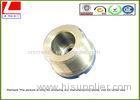 CNC Turning Components Aluminum bush with nature anodization