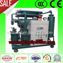Single stage vacuum insulating oil purifier