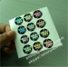 Hologram Void Stickers Printed With Logo