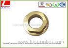 High Speed milling machined parts brass nut used for eye tracking system