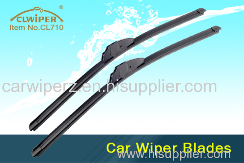 Boneless Car Front Wiper Blade Grade A Natural Rubber Valeo Ultimate Wiper Blade