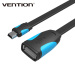 Vention Low Price Flat MINI USB OTG Cable 0.1m 0.25m