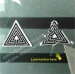 Water Proof Vinyl Eggshell Stickers