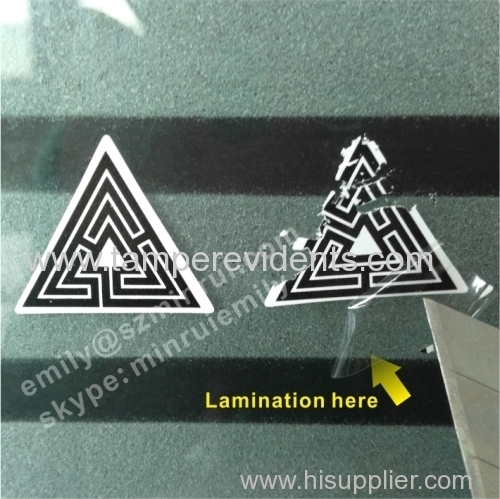 Water Proof Vinyl Eggshell Stickers