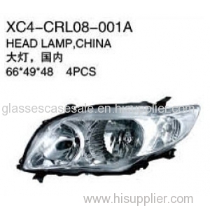 Xiecheng Replacement for COROLLA-08 - head lamp - head lamp manufacturer