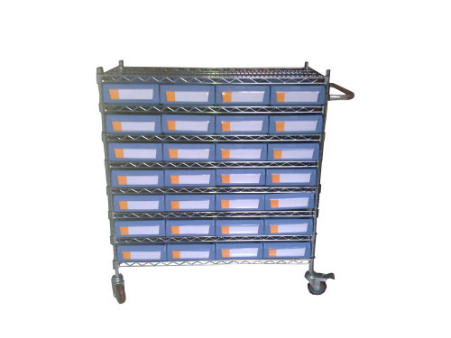 guanyu shelf bin for wire shelving rack system