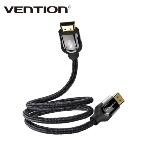 Vention Black Premium Metal HDMI Cable Support 2.0 4K 3D