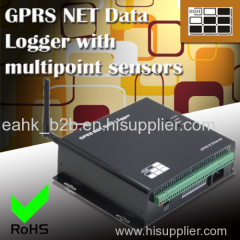 Multipoint Temperature GPRS Ethernet Data Recorder