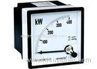 400KW Single Phase Analog Watt Meter / Panel Mount Digital Voltmeter
