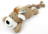 The Animinal Shape Dog Plush Play Toy with the Rope