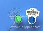Twist Rotor Electricity Meter Seals Meter Accessories With Barcode Poly Carbonate