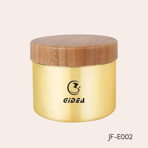 200ml Body Cream jar with bamboo cap