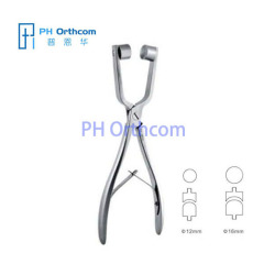 Titanium Mesh Bending Pliers 12mm and 16mm Surgical Instruments for Maxillofacial Surgery and Neurosurgery