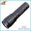 1W LED flashlight 80Lumen powerful hand torch pocket lamp waterproof anodized aluminum camping lamps CE RoHS approval
