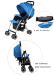 Super light aluminum alloy baby stroller